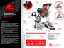 Imagen de SIERRA INGLETADORA TELESCOPICA  1800W 220V